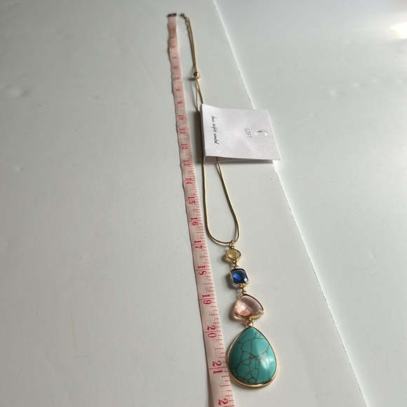 LOFT Tropical Time Stone Necklace - Picture 10 of 11